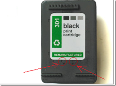 Comment recharger une cartouche HP 301 noire